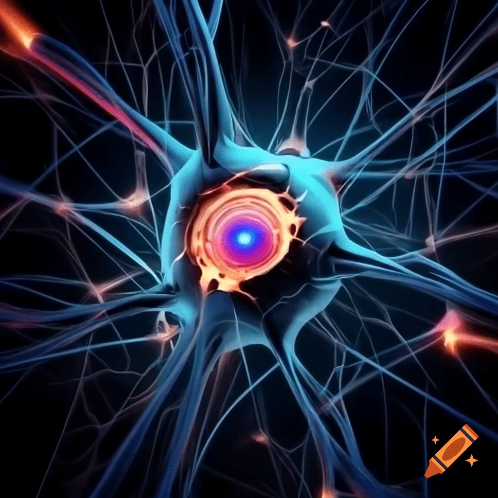 Neuron zur Schmerzverarbeitung bei Vulvodynie